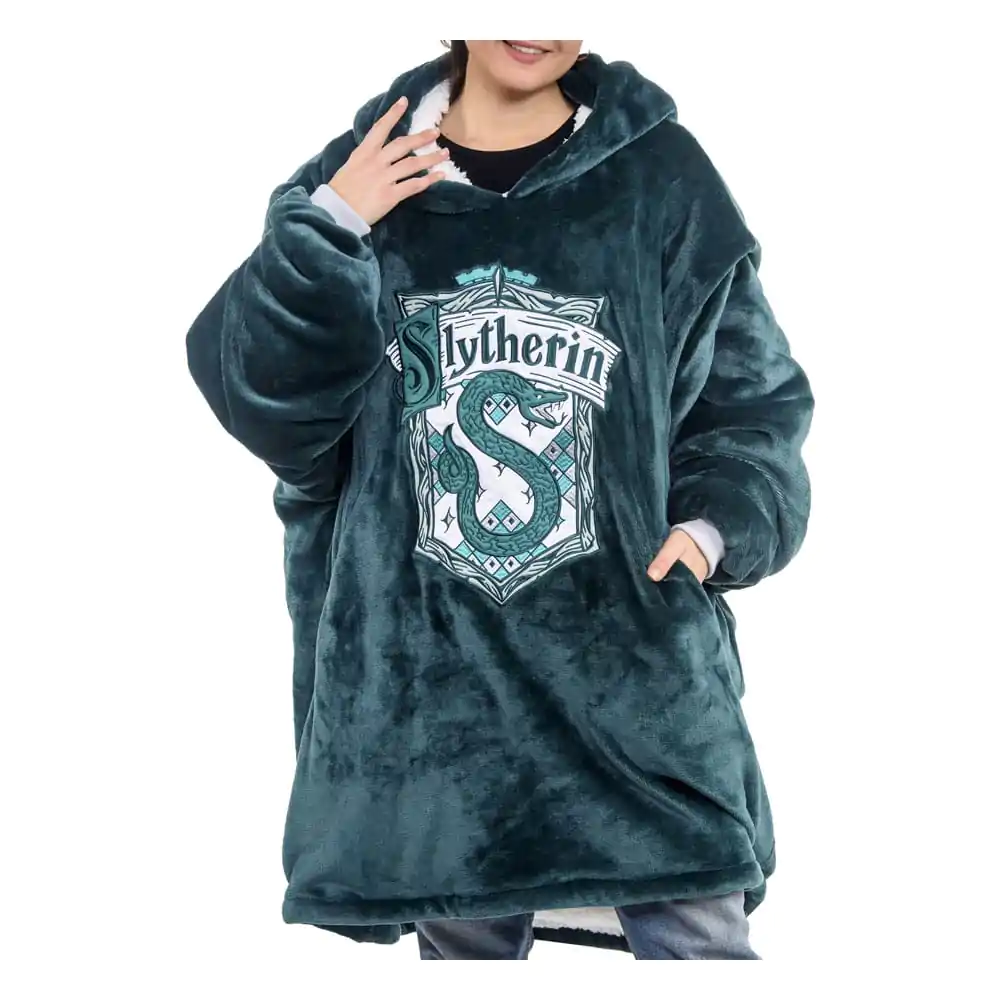 Harry Potter Oversized Koc Hoodie Slytherin zdjęcie produktu