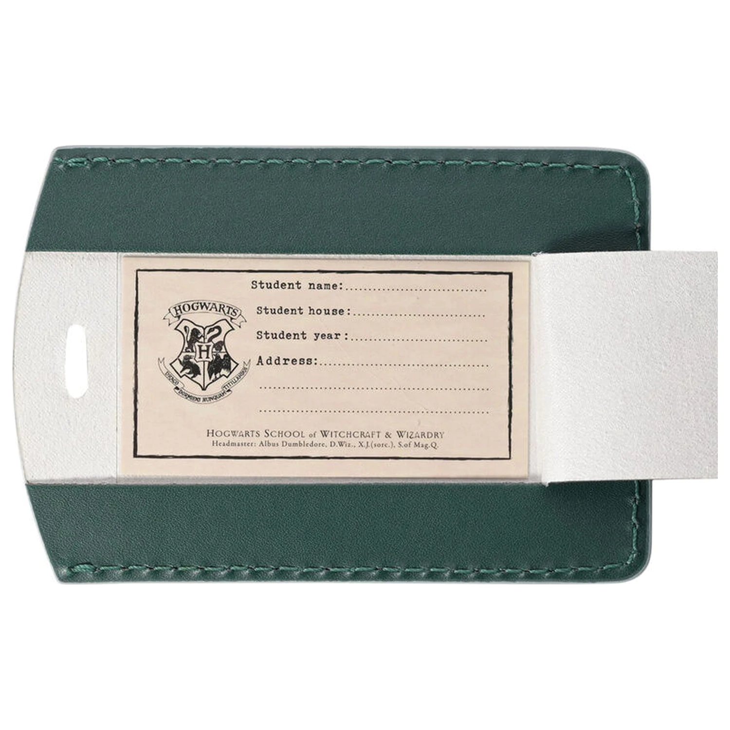 Harry Potter Slytherin etui na paszport i zawieszka bagażowa zdjęcie produktu
