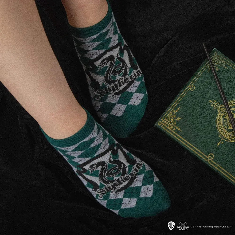 Harry Potter Skarpetki do kostki 3-Pack Slytherin zdjęcie produktu