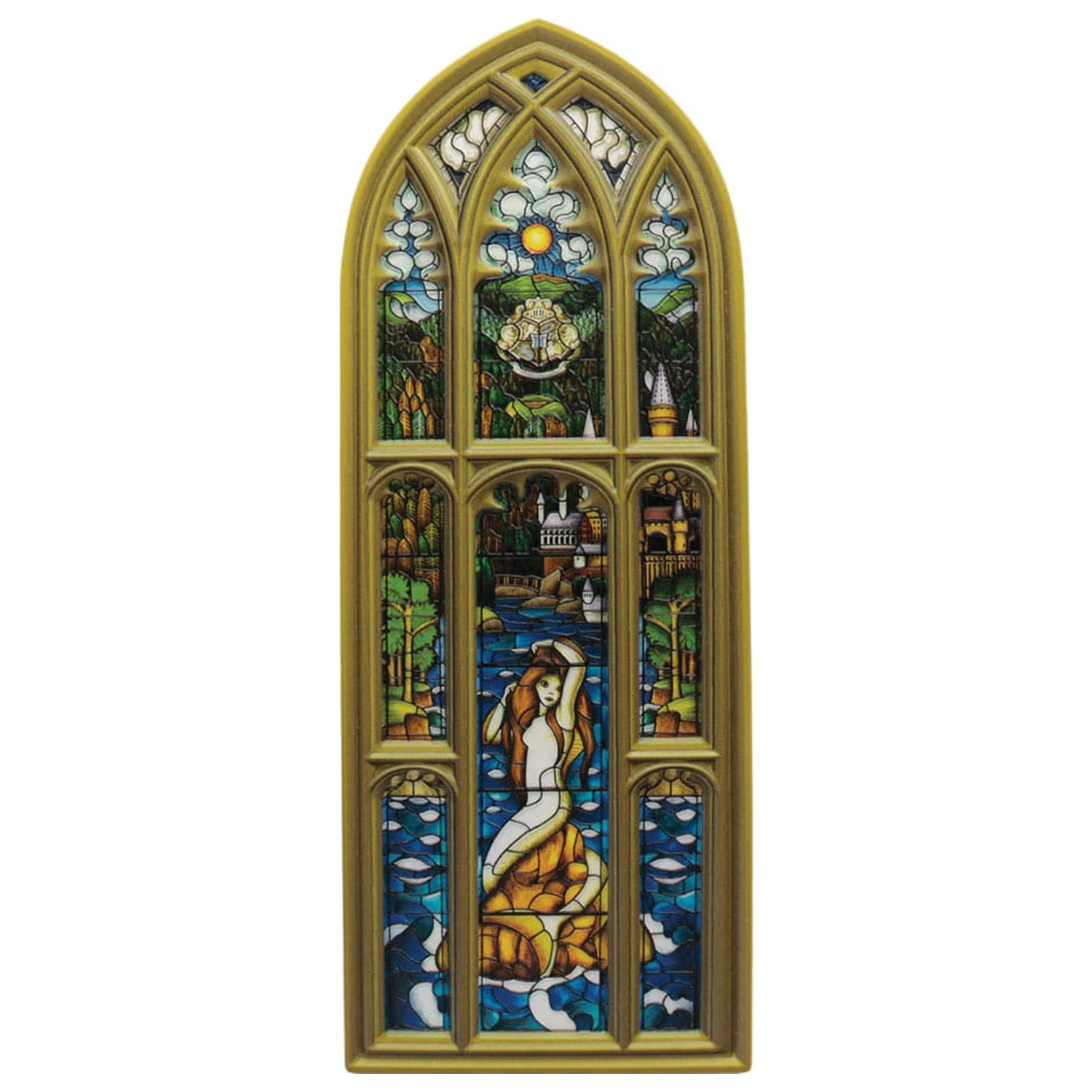 Harry Potter Resin Plaque Mermaid Stained Glass Window zdjęcie produktu