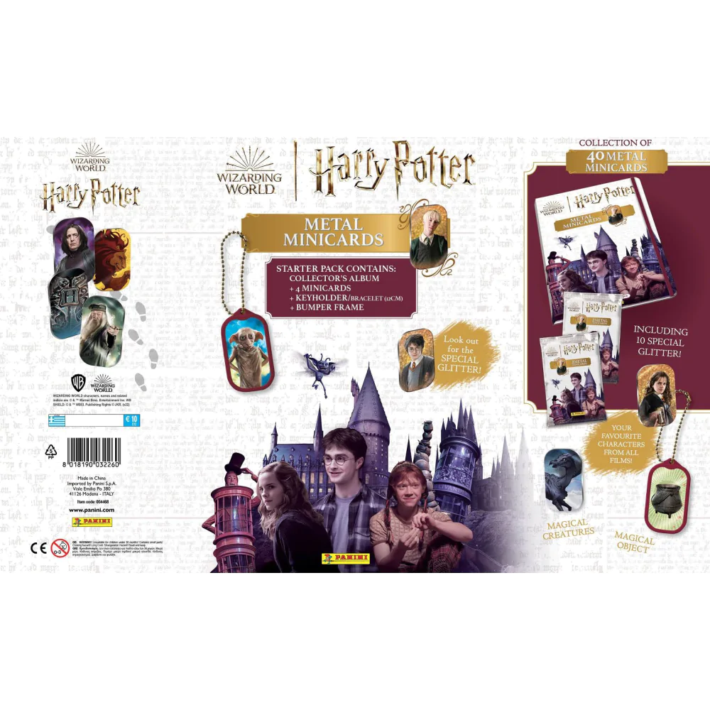Harry Potter Metal Minicards Starter Pack *English Version* - Zestaw Startowy zdjęcie produktu
