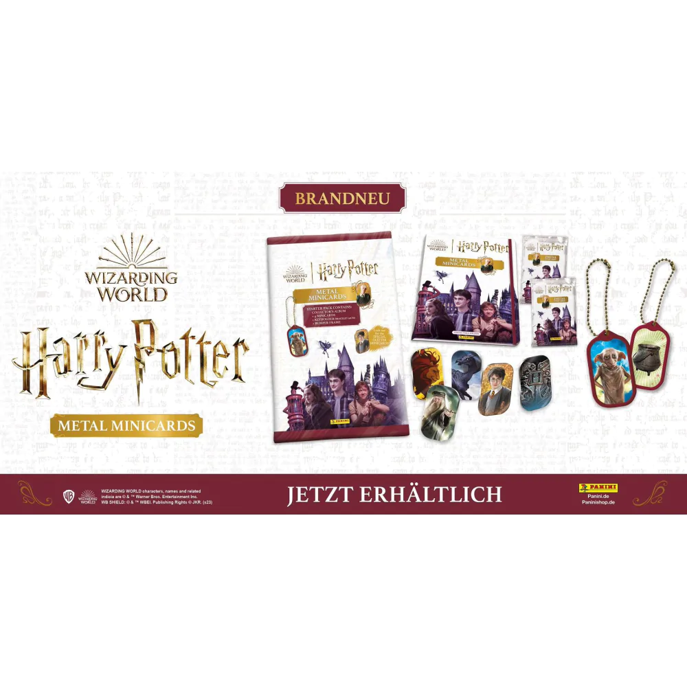 Harry Potter Metal Minicards Starter Pack *English Version* - Zestaw Startowy zdjęcie produktu