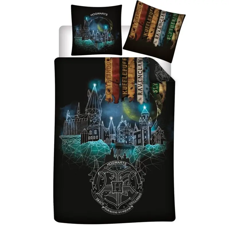 Harry Potter komplet pościeli z mikrofibry na łóżko 90 cm zdjęcie produktu