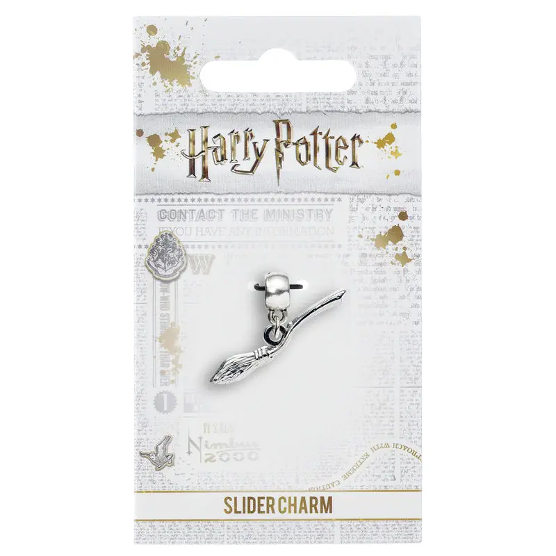 Harry Potter Charm miotła Nimbus 2000 (srebrzona) zdjęcie produktu