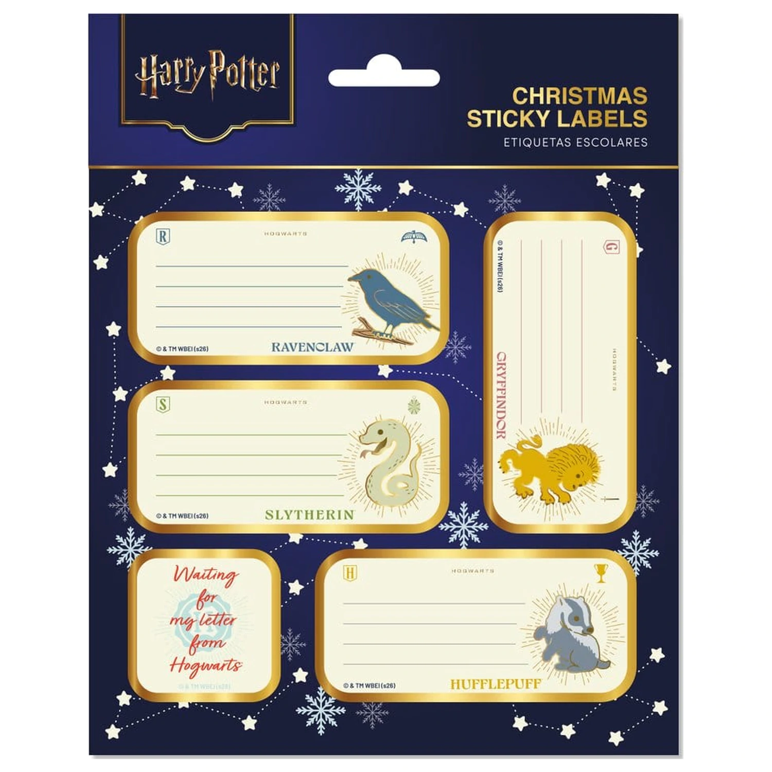 Harry Potter Premium samoprzylepne etykiety świąteczne zdjęcie produktu