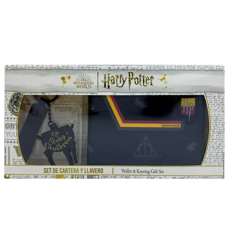 Harry Potter portfel + zestaw breloków do kluczy zdjęcie produktu