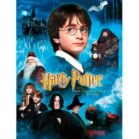 Harry Potter Kamień Filozoficzny szklany poster zdjęcie produktu