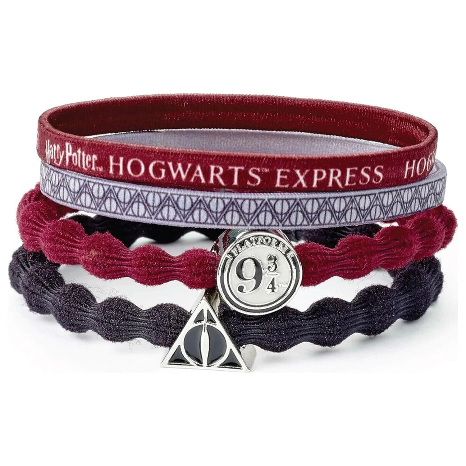 Harry Potter Peron 9 3/4 zestaw 4 gumek do włosów zdjęcie produktu