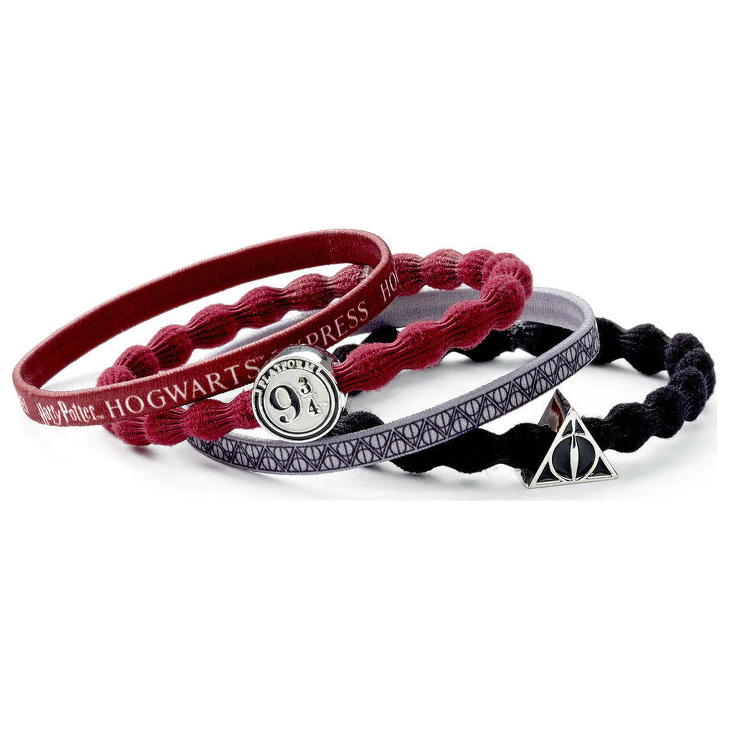 Harry Potter Peron 9 3/4 zestaw 4 gumek do włosów zdjęcie produktu