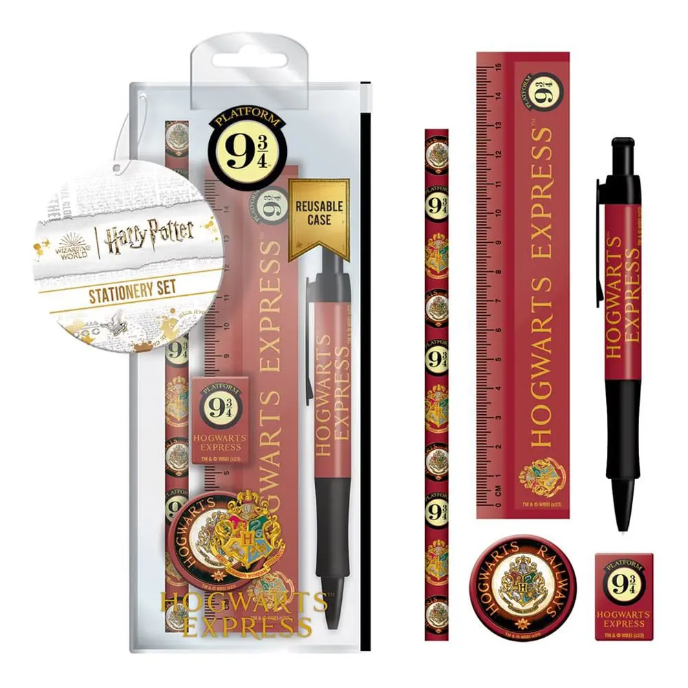 Harry Potter 5-częściowy Zestaw Artykułów Papierniczych Peron 9 3/4 zdjęcie produktu