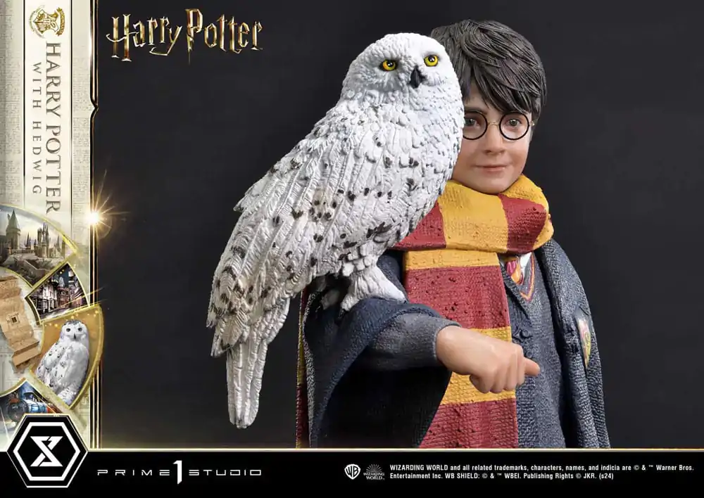 Statua kolekcjonerska Harry Potter Prime 1/6 Harry Potter z Hedwig 28 cm zdjęcie produktu