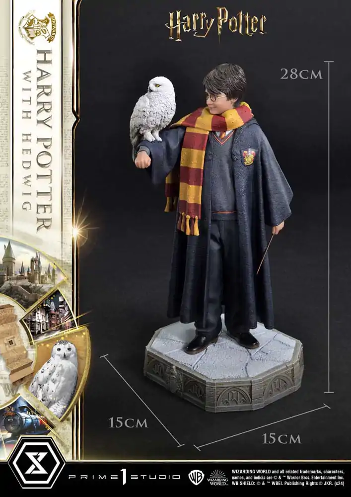 Statua kolekcjonerska Harry Potter Prime 1/6 Harry Potter z Hedwig 28 cm zdjęcie produktu
