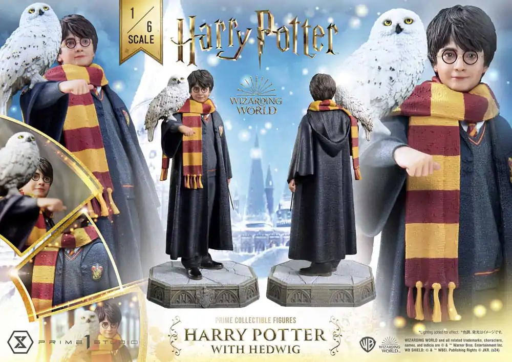 Statua kolekcjonerska Harry Potter Prime 1/6 Harry Potter z Hedwig 28 cm zdjęcie produktu