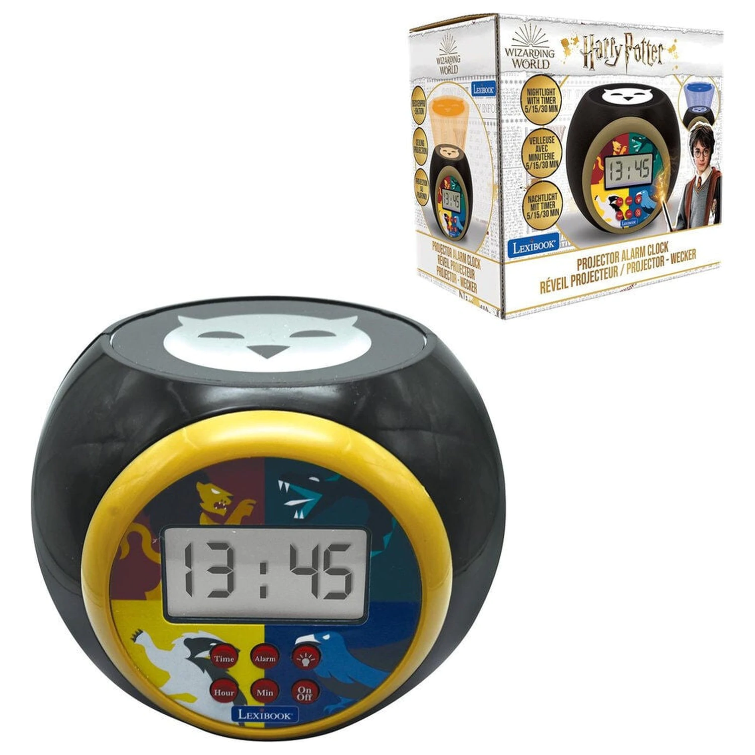 Harry Potter Budzik z projektorem zdjęcie produktu