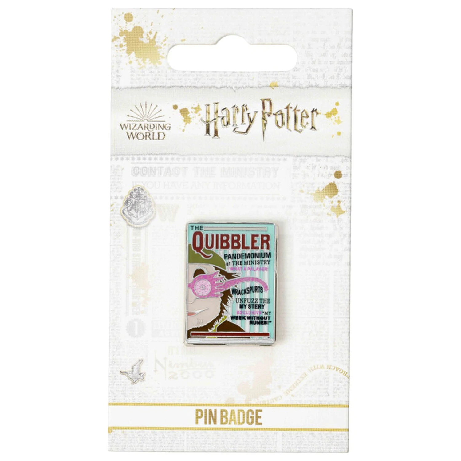 Harry Potter Quibbler przypinka, znaczek zdjęcie produktu