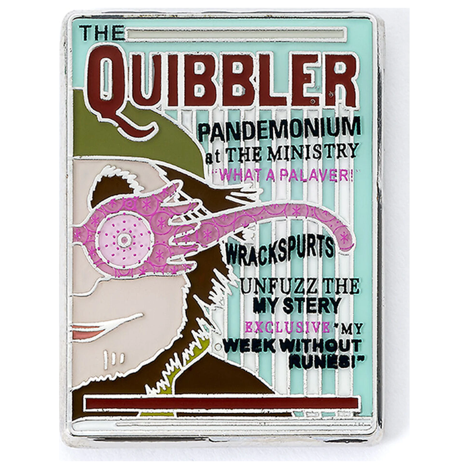 Harry Potter Quibbler przypinka, znaczek zdjęcie produktu