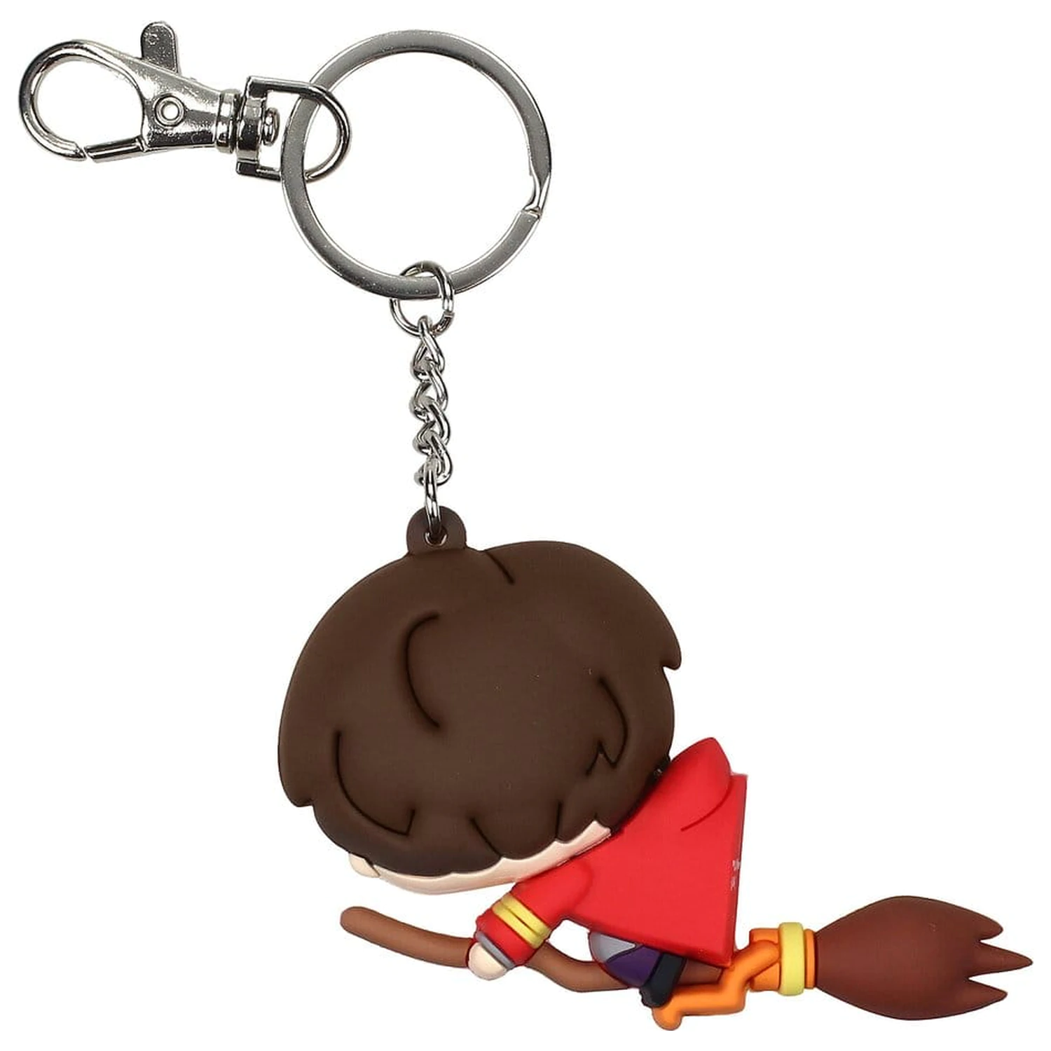 Harry Potter gumowy brelok do kluczy Harry na miotle 7 cm zdjęcie produktu