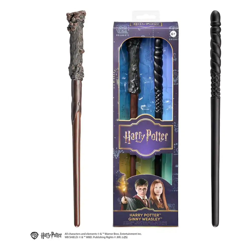 Harry Potter dwupak Różdżki do zabawy Harry Potter & Ginny Weasley 30 cm zdjęcie produktu