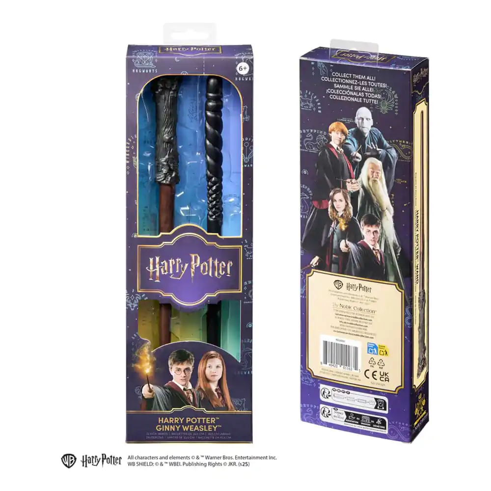 Harry Potter dwupak Różdżki do zabawy Harry Potter & Ginny Weasley 30 cm zdjęcie produktu