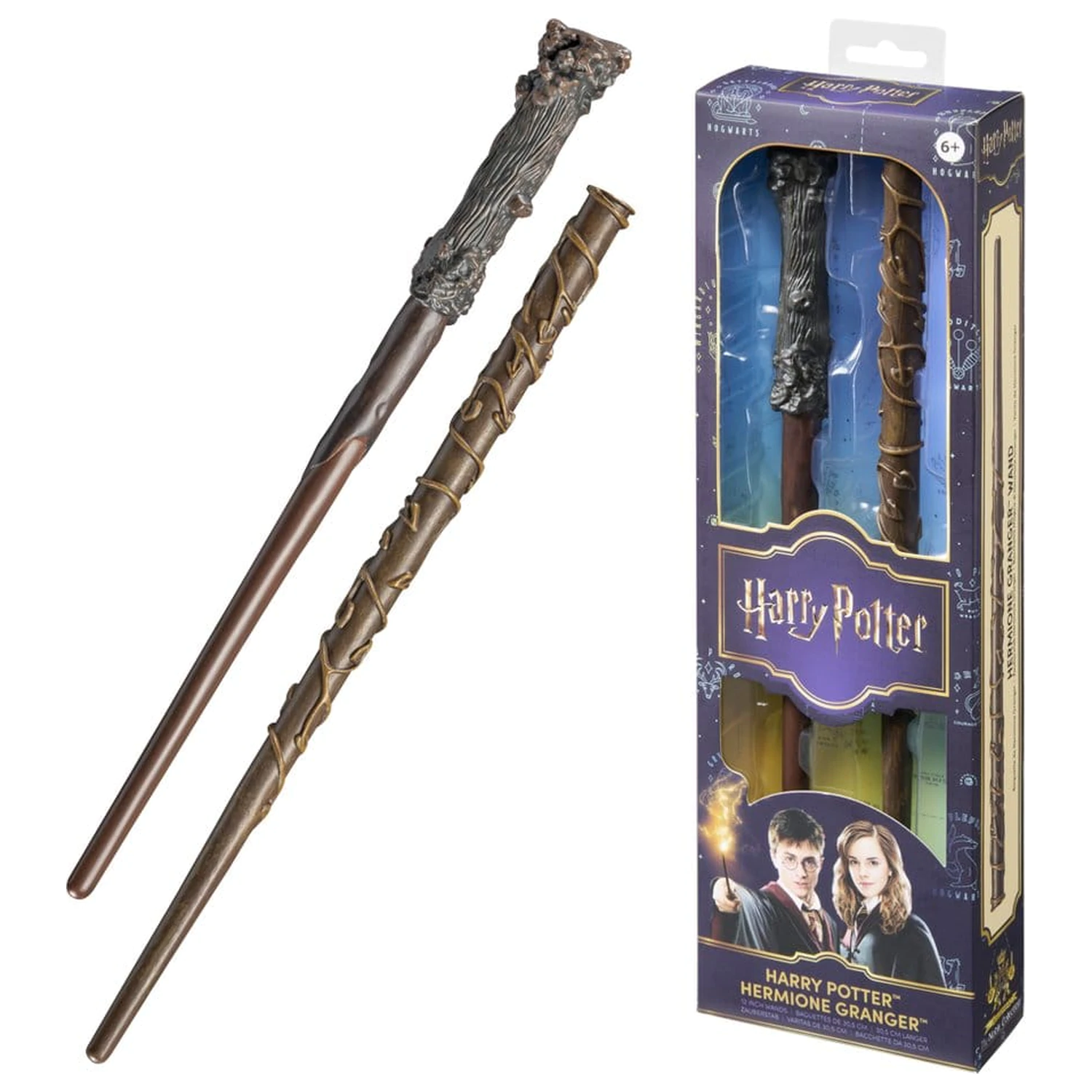 Harry Potter Roleplay Repliki Różdżek 2-pak Harry Potter & Hermione Granger 31 cm zdjęcie produktu