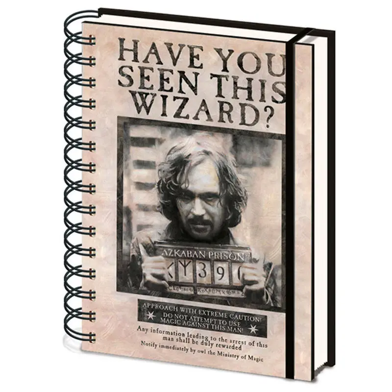 Notatnik Harry Potter A5 Wanted Sirius Black zdjęcie produktu