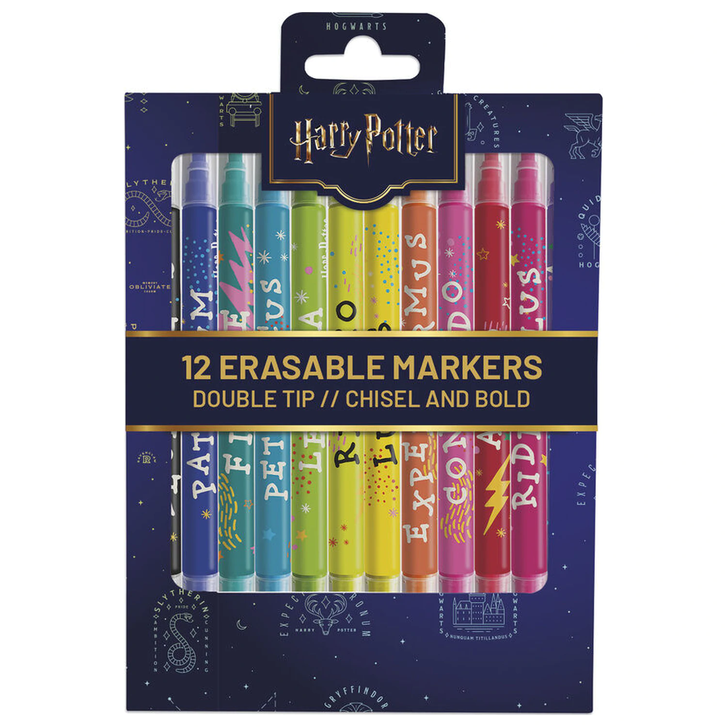 Harry Potter Spells zestaw 12 ścieralnych markerów zdjęcie produktu