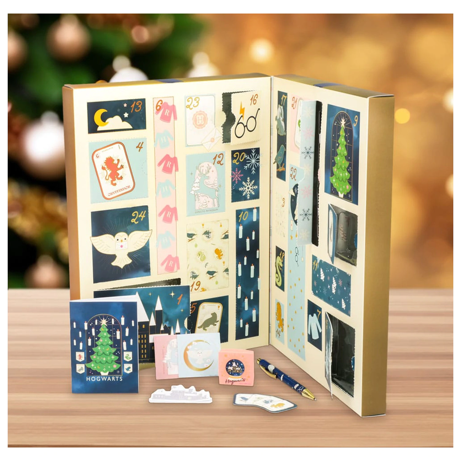 Harry Potter Kalendarz Adwentowy Stationery 24 Day Hogwarts zdjęcie produktu