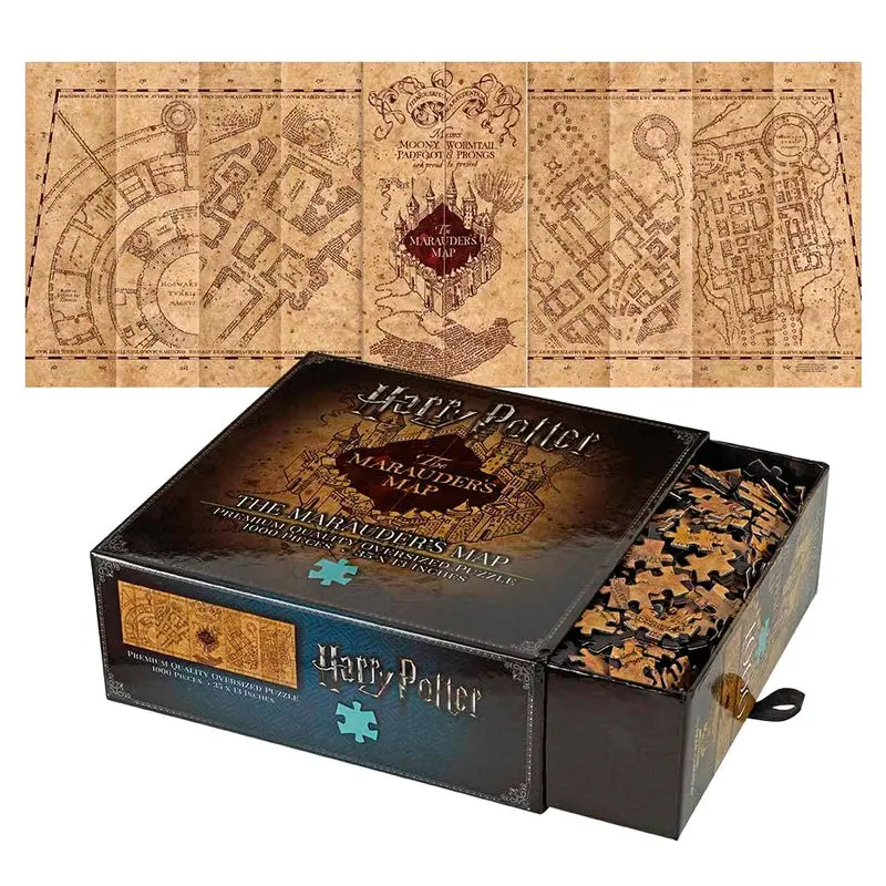 Puzzle Harry Potter Mapa Huncwotów Cover zdjęcie produktu