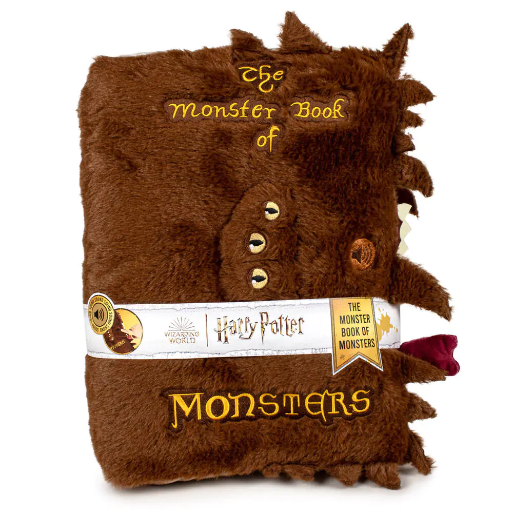 Harry Potter Pluszowa Figurka z Dźwiękiem The Monster Book Of Monsters 32 cm zdjęcie produktu