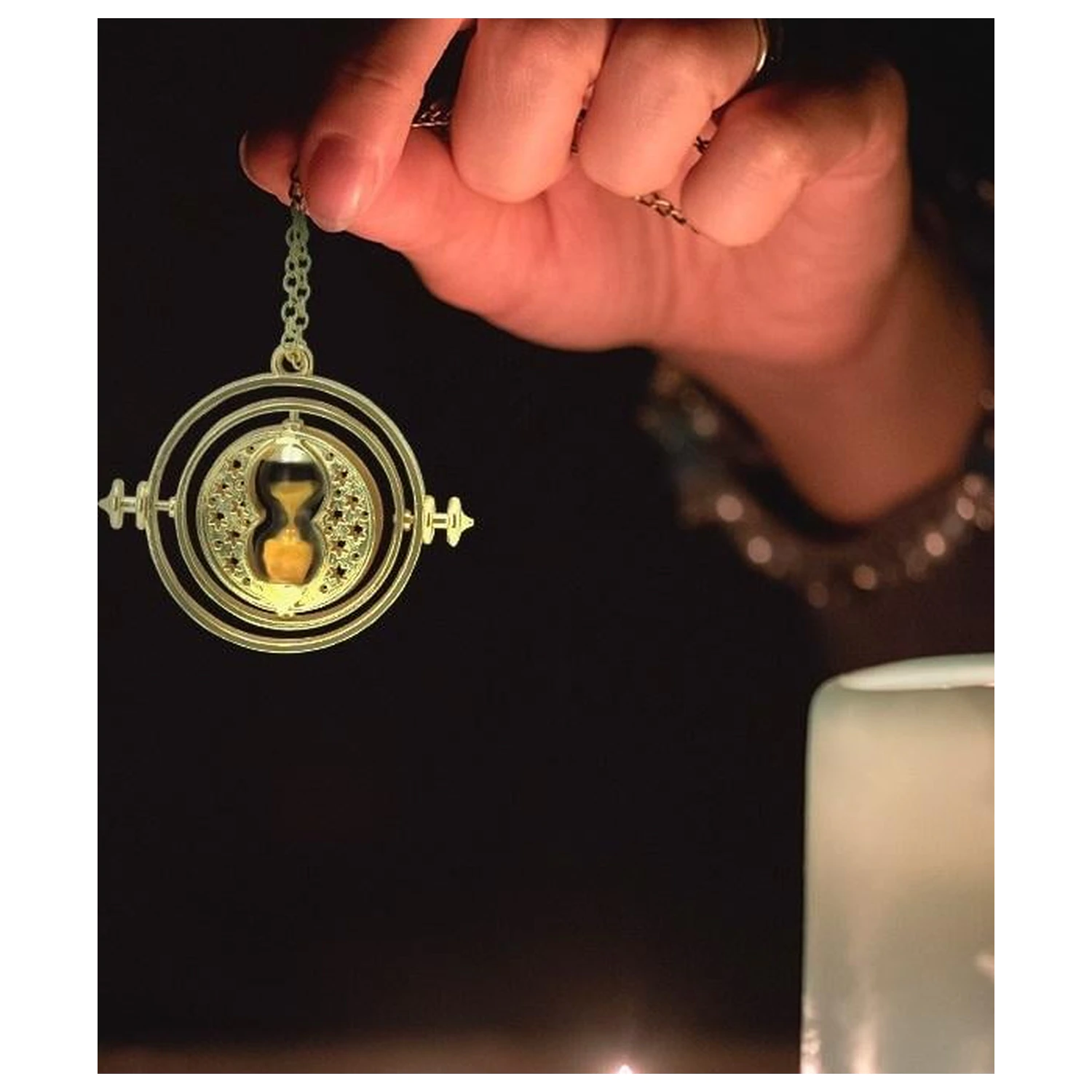 Harry Potter Time Turner Premium 3D Metalowy Brelok zdjęcie produktu