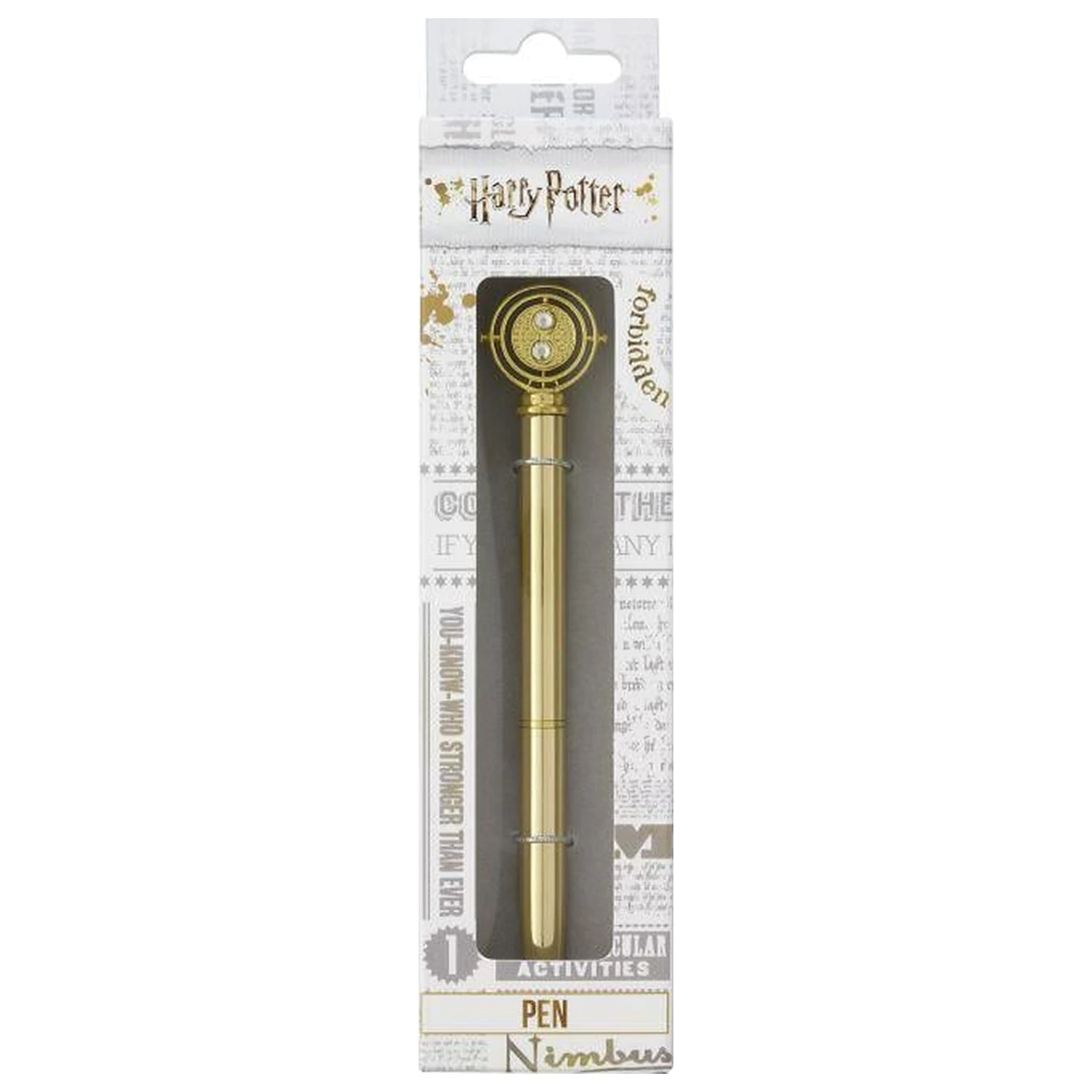 Harry Potter Metalowy długopis z trójwymiarową zawieszką Time Turner zdjęcie produktu