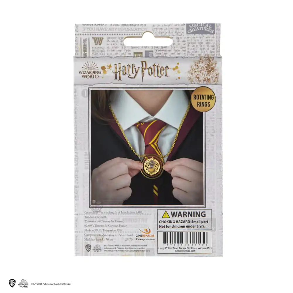 Naszyjnik Harry Potter z wisiorkiem Time-Turner z Gift Box zdjęcie produktu