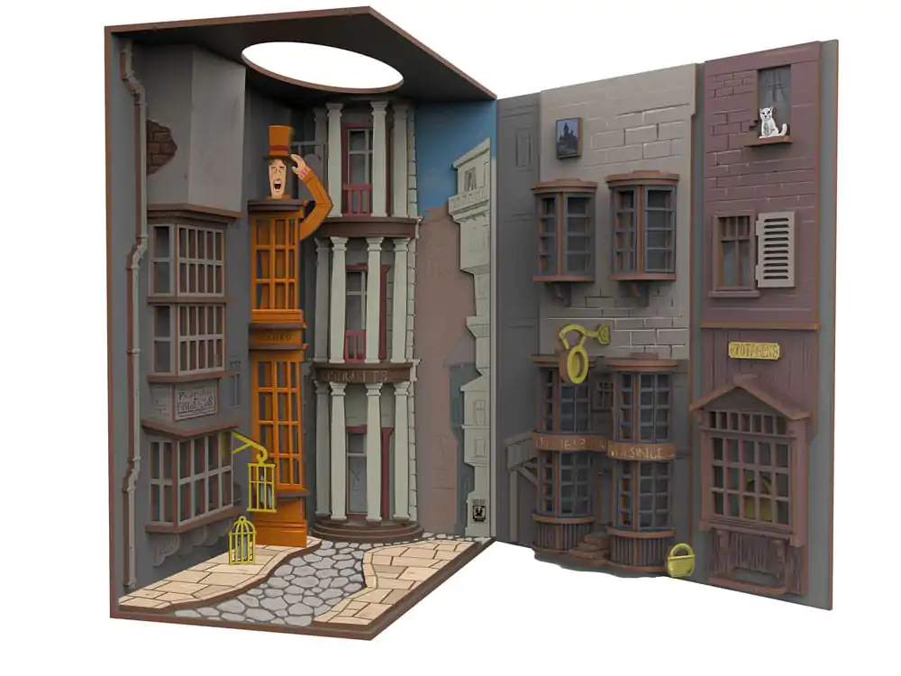 Harry Potter Tiny Adventures Book Nook Mini Diorama Ulica Pokątna 23 cm zdjęcie produktu