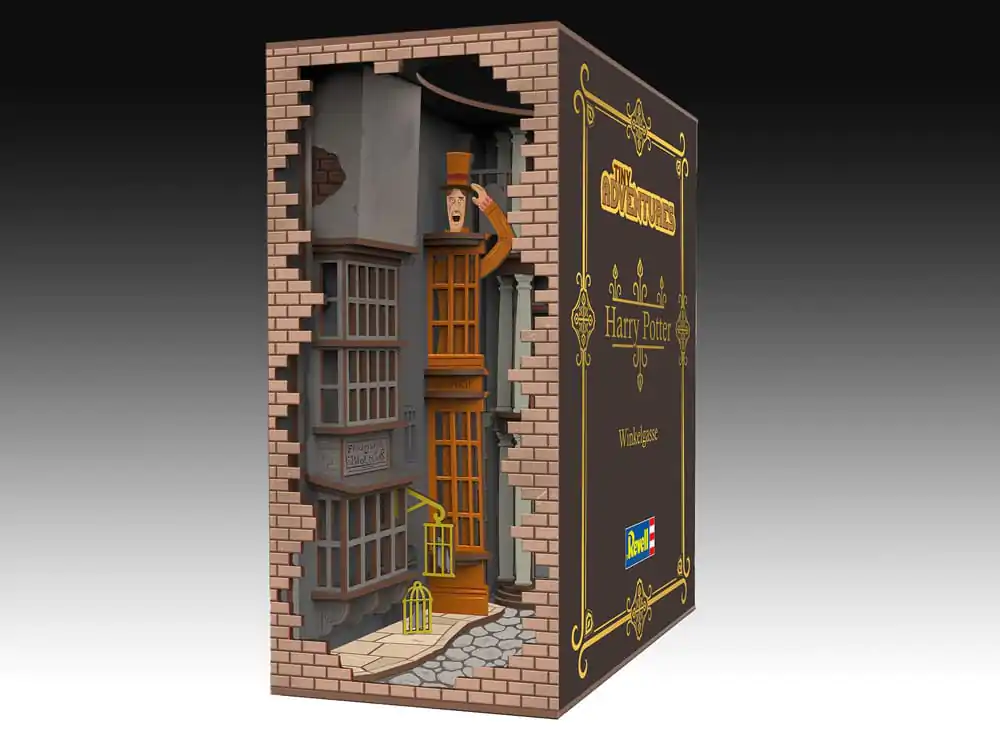 Harry Potter Tiny Adventures Book Nook Mini Diorama Ulica Pokątna 23 cm zdjęcie produktu