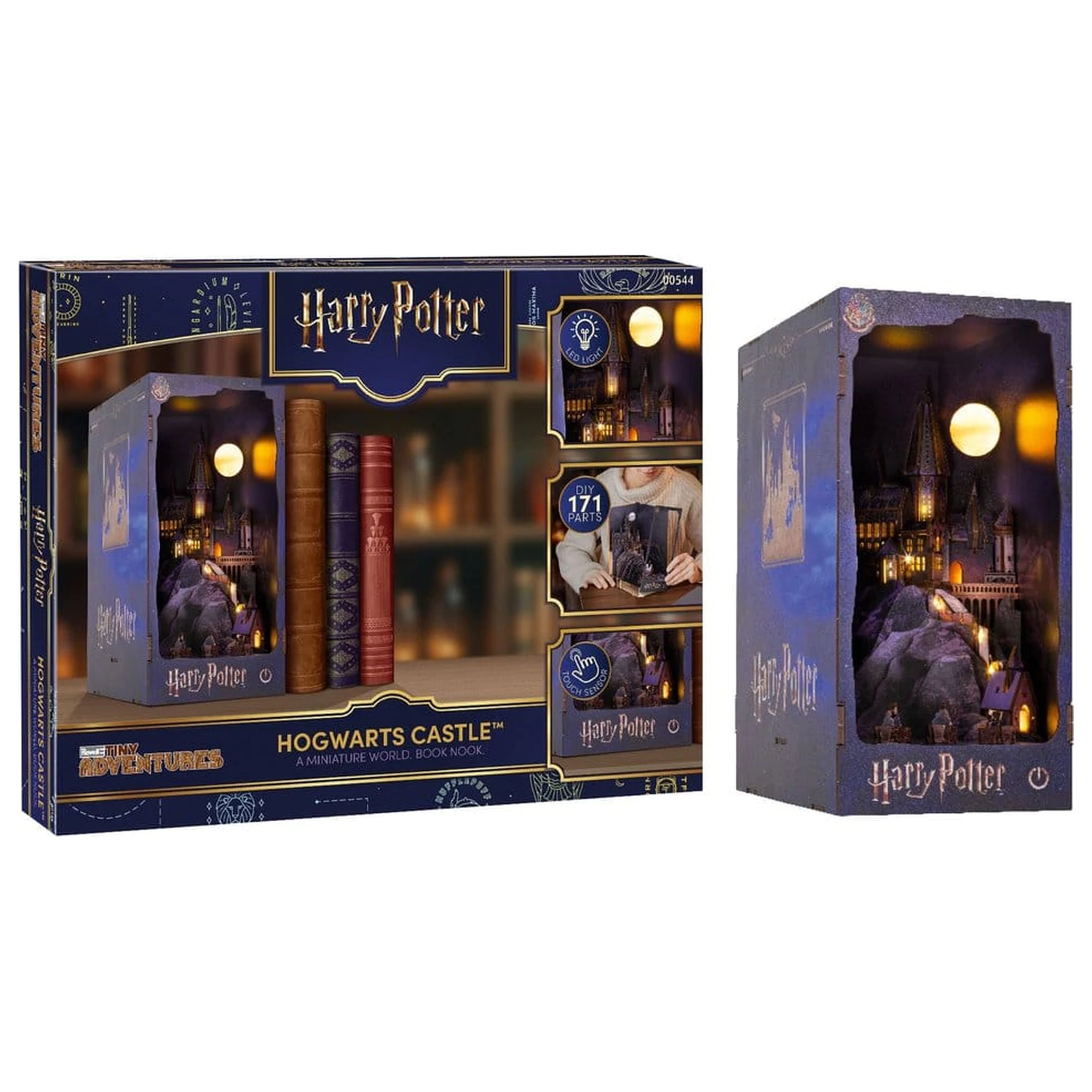 Harry Potter Tiny Adventures Book Nook Mini Diorama Hogwarts Castle 18 cm zdjęcie produktu