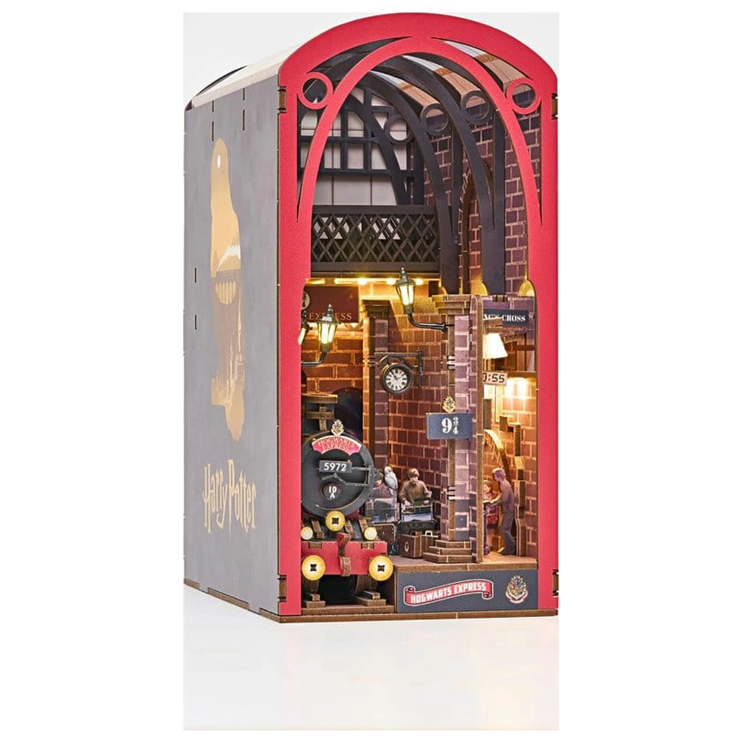 Harry Potter Tiny Adventures Nook książka Mini Diorama Hogwarts Express 18 cm zdjęcie produktu