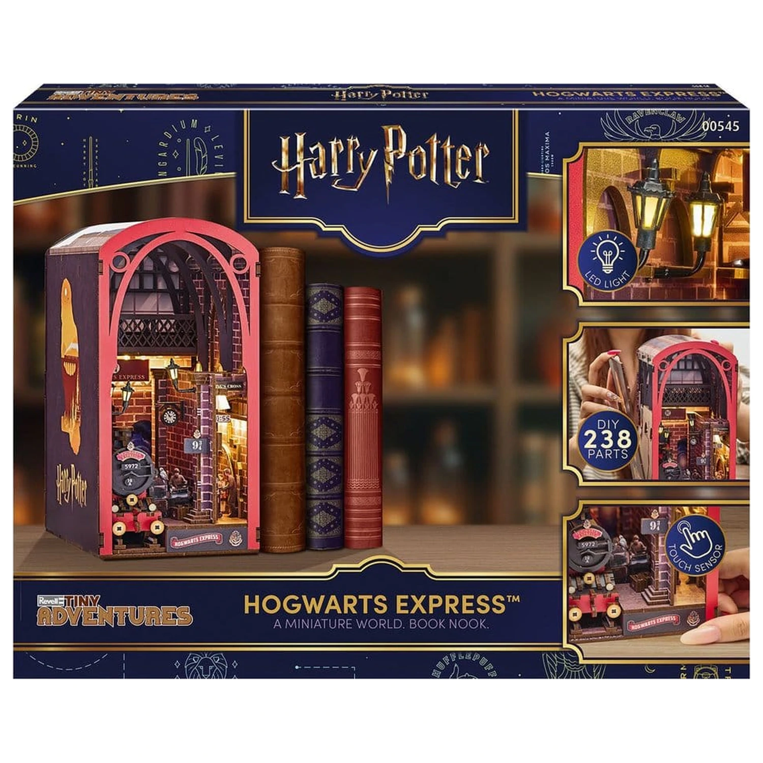 Harry Potter Tiny Adventures Nook książka Mini Diorama Hogwarts Express 18 cm zdjęcie produktu
