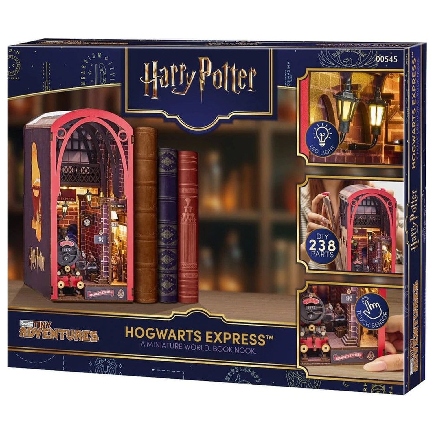 Harry Potter Tiny Adventures Nook książka Mini Diorama Hogwarts Express 18 cm zdjęcie produktu