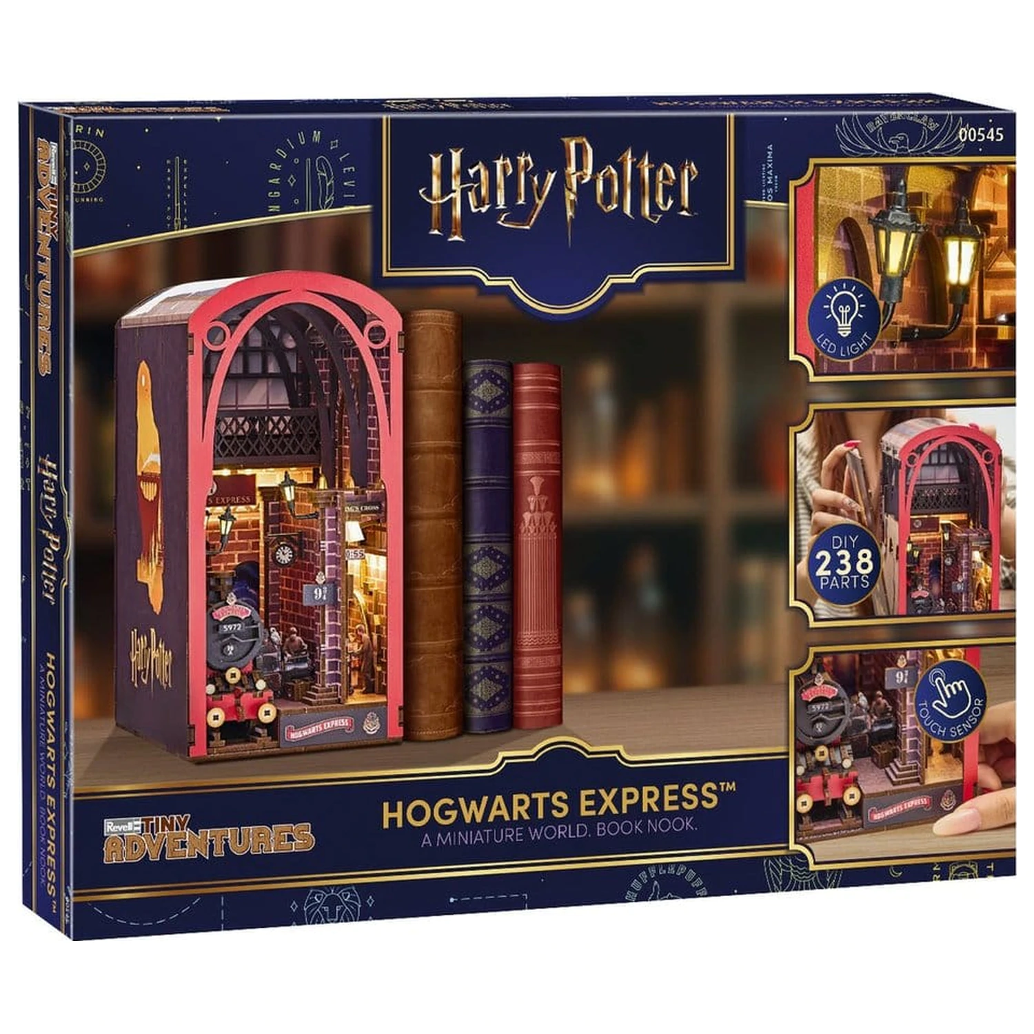 Harry Potter Tiny Adventures Nook książka Mini Diorama Hogwarts Express 18 cm zdjęcie produktu