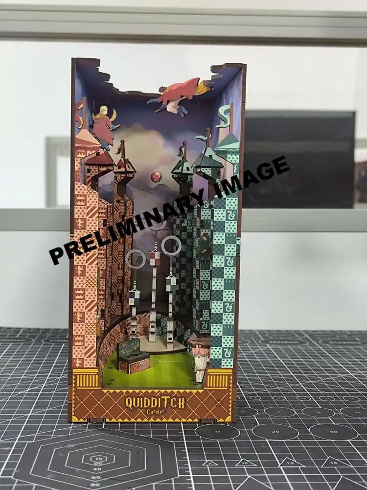 Harry Potter Tiny Adventures Book Nook Mini Diorama Quidditch Pitch 23 cm zdjęcie produktu