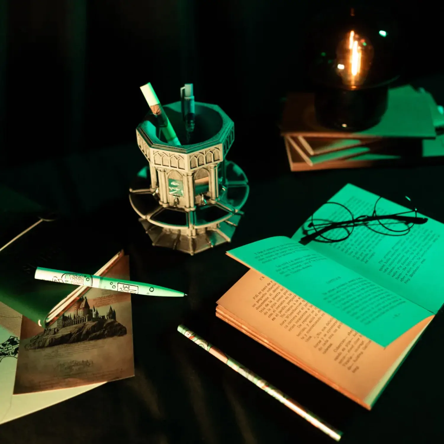 Pojemniki na długopisy Harry Potter + ołówki zdjęcie produktu