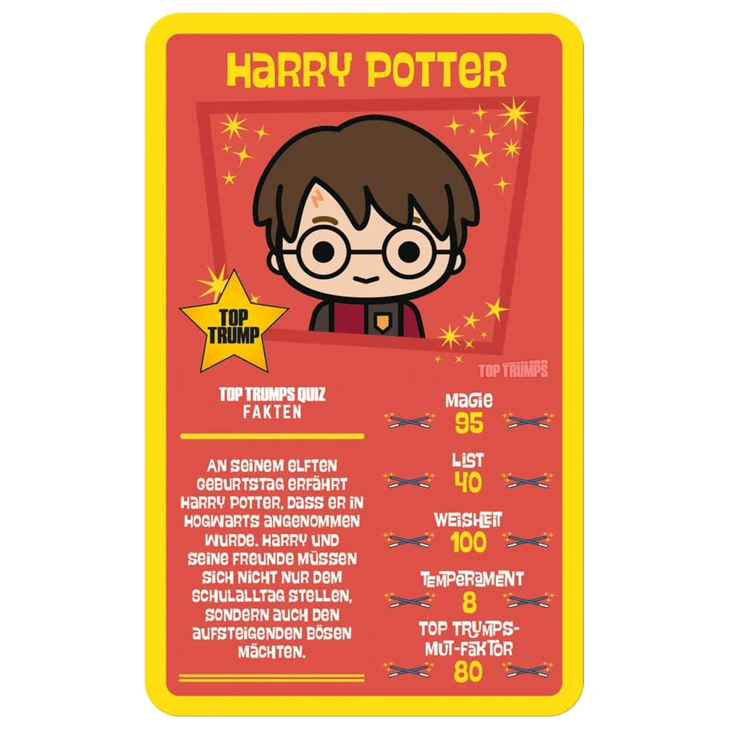 Harry Potter Card Game Top Trumps Chibi Style *German Version* zdjęcie produktu