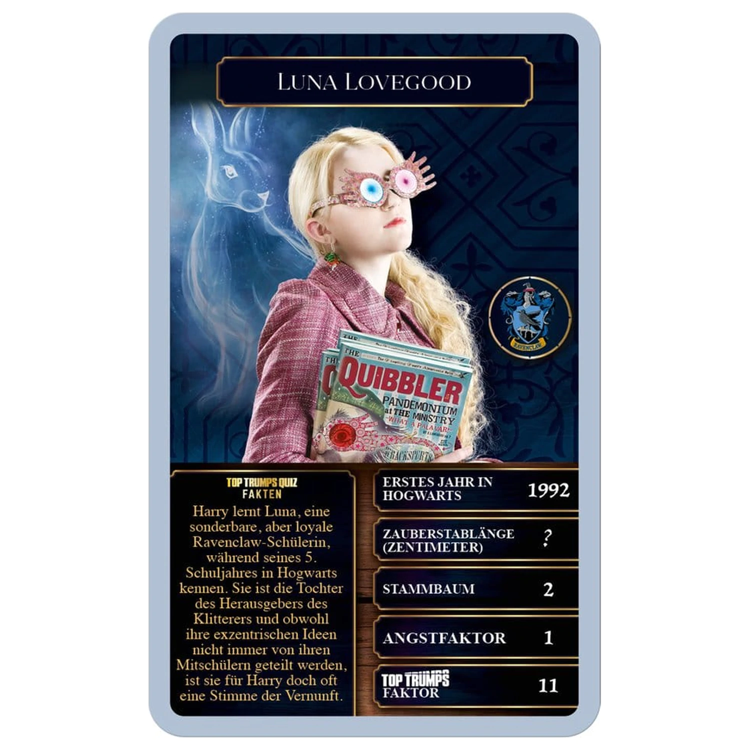 Harry Potter Card Game Top Trumps Witches and Wizards Nowa Wersja *Wersja Niemiecka* zdjęcie produktu
