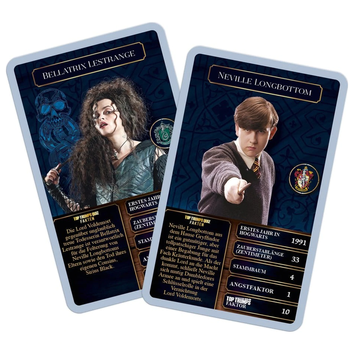 Harry Potter Card Game Top Trumps Witches and Wizards Nowa Wersja *Wersja Niemiecka* zdjęcie produktu