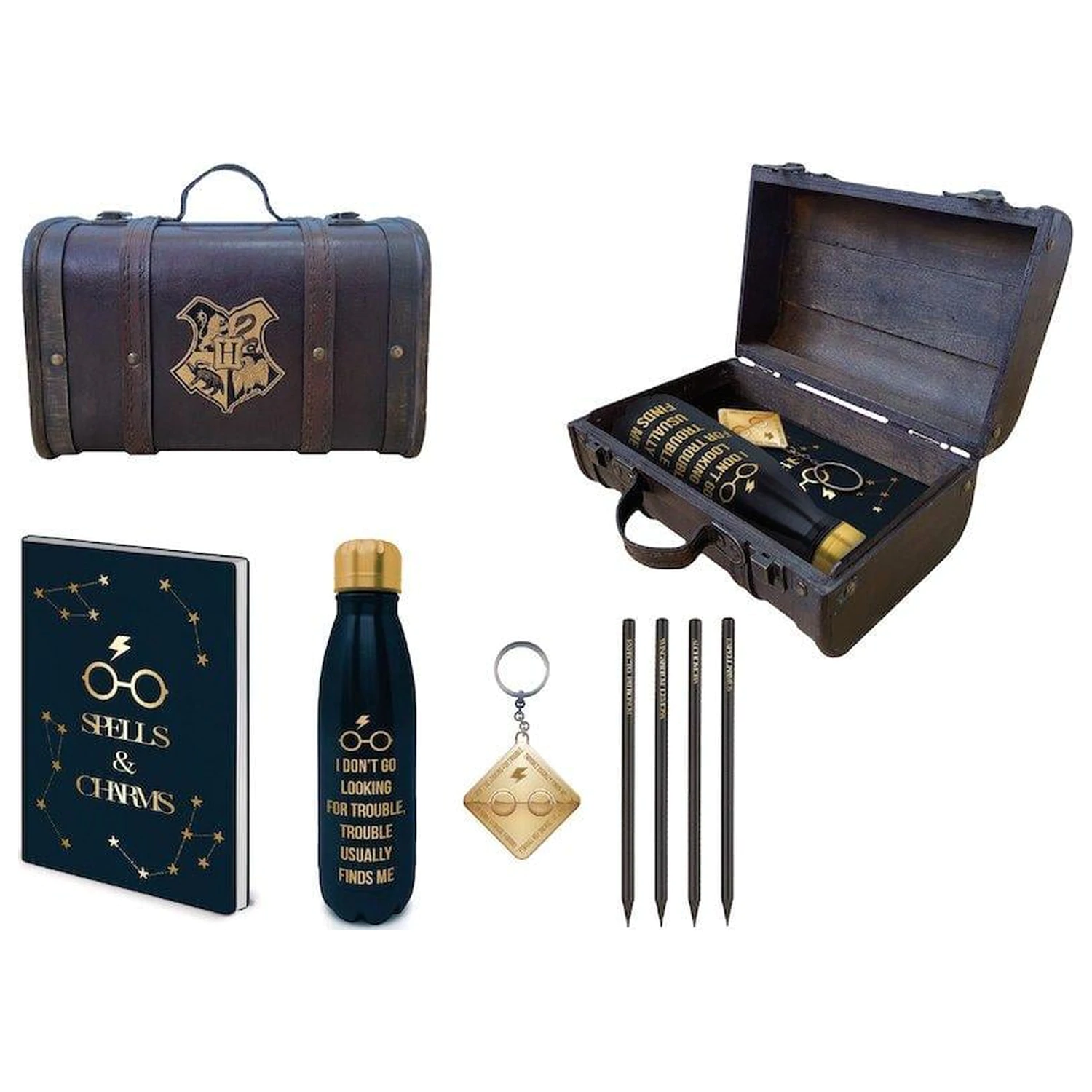 Harry Potter Premium Trunk Zestaw Prezentowy Trouble Finds Me zdjęcie produktu