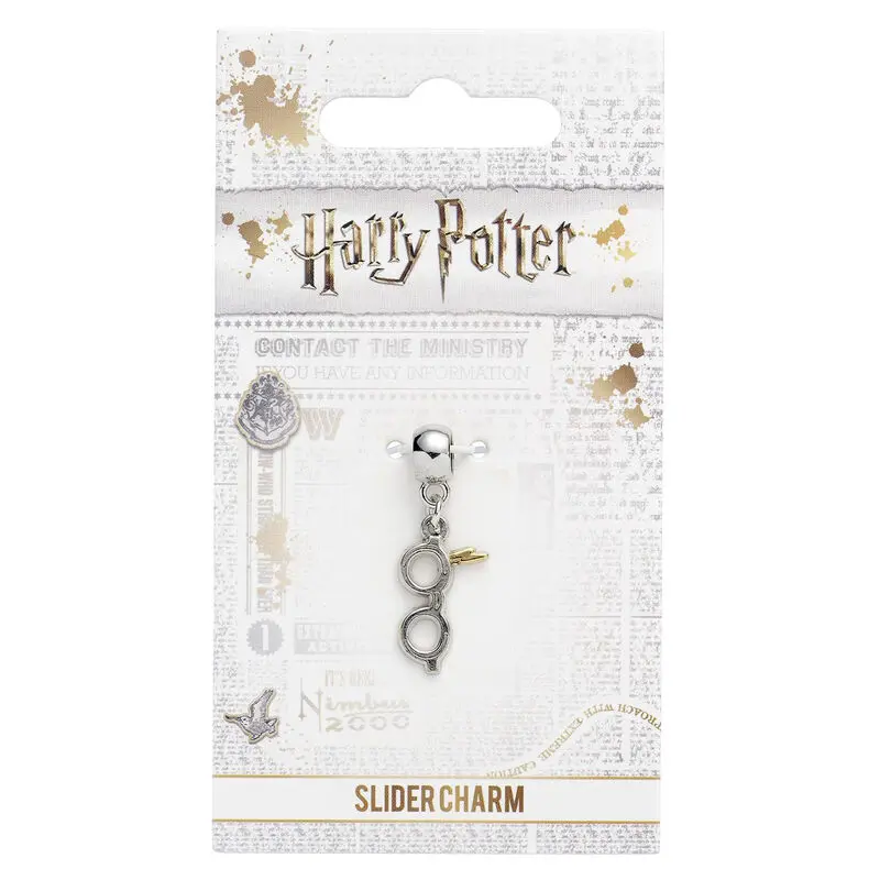 Harry Potter Charm Błyskawica z Okularami (posrebrzana) zdjęcie produktu