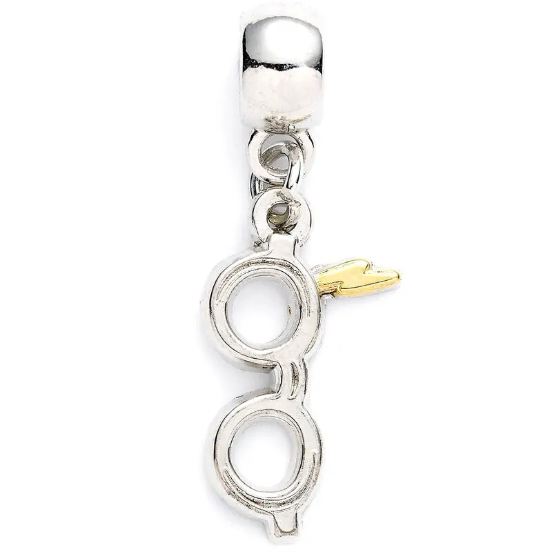 Harry Potter Charm Błyskawica z Okularami (posrebrzana) zdjęcie produktu