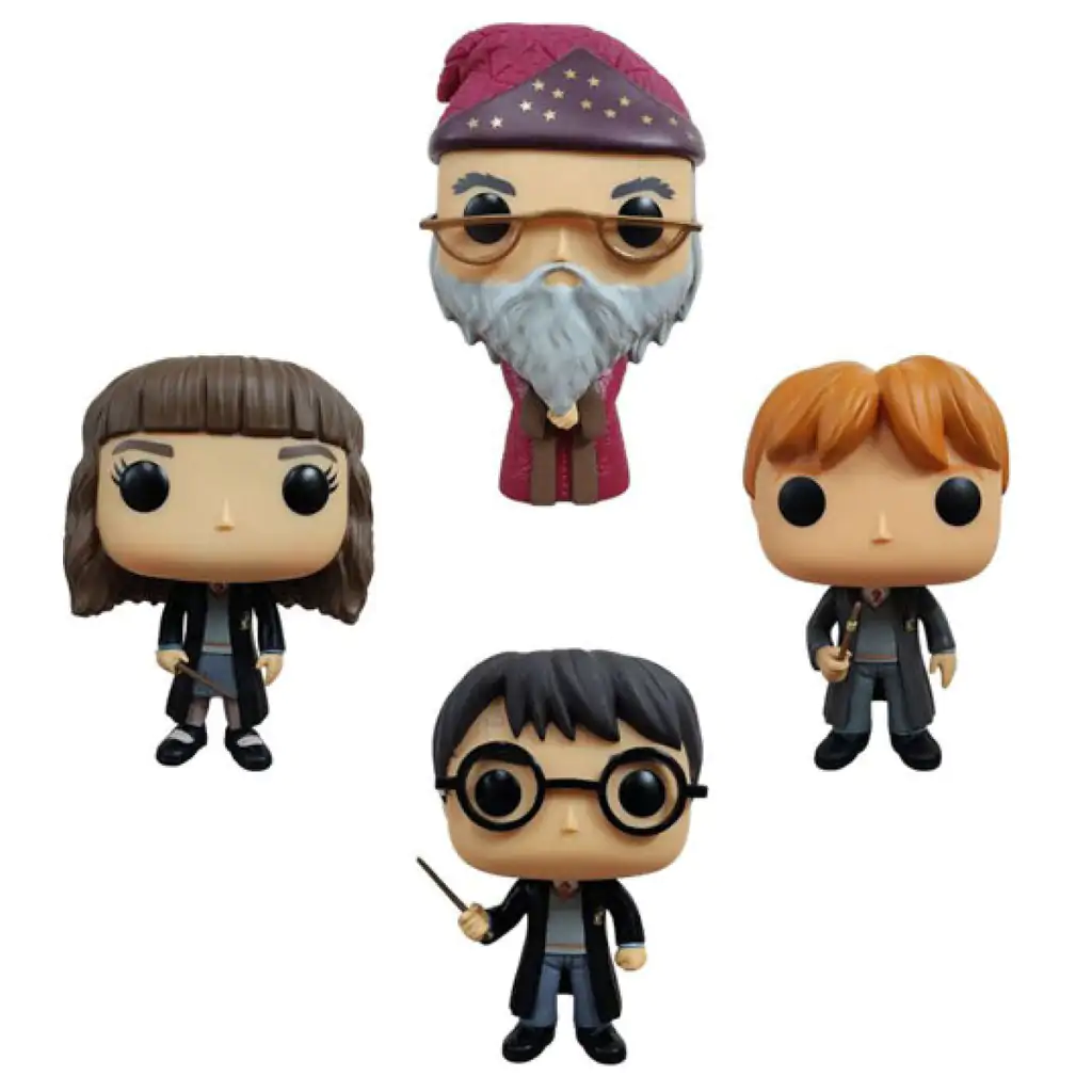 Harry Potter POP! Movies Figurka winylowa 4-Pack W1 9 cm zdjęcie produktu