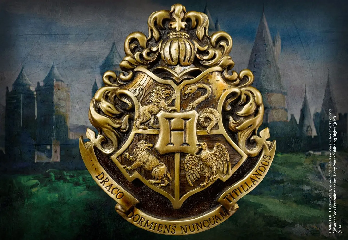 Harry Potter Obraz na ścianę Herb Hogwarts School 28 x 31 cm zdjęcie produktu