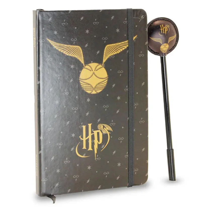 Harry Potter Notebook z Długopisem Gift Set Golden Snitch zdjęcie produktu